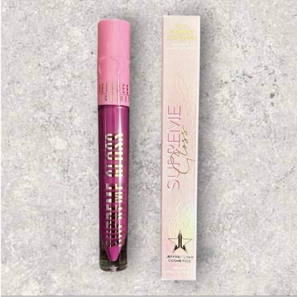 NIB Jeffree Star More Than Friends Supreme Gloss Full Pigment Lip Gloss